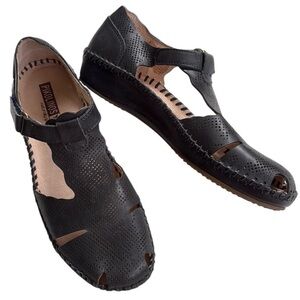 EUC PIKOLINOS Leather Shoes Black Size 7